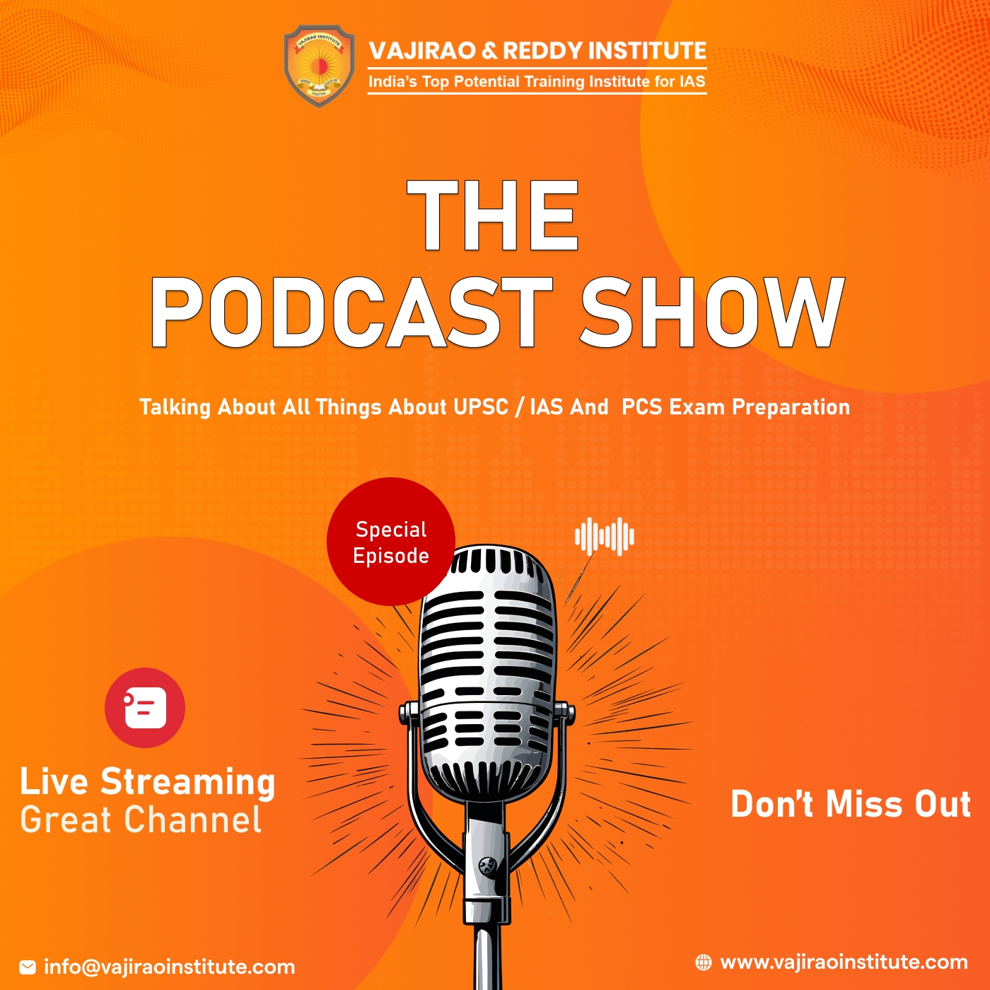 Vajirao and Reddy IAS Podcast