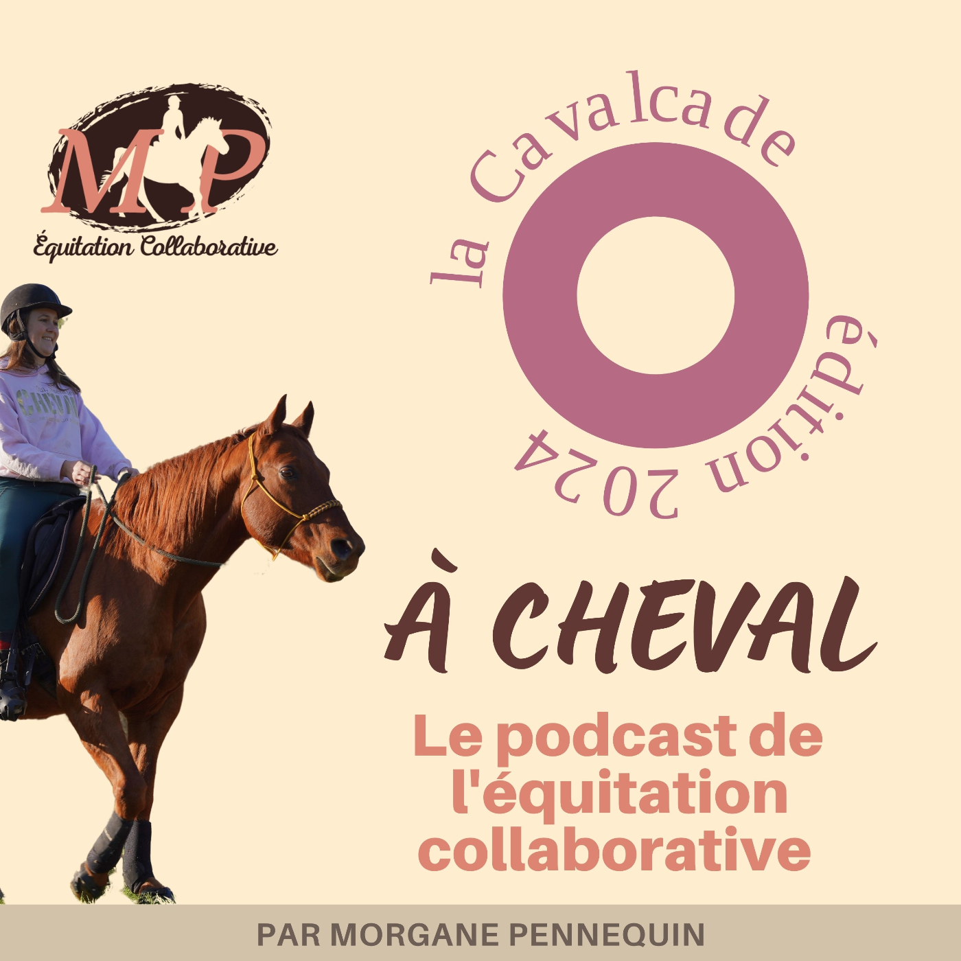 89. [special cavalcade] prendre soin de son cheval par le mouvement avec Audrey, de @murure.animal