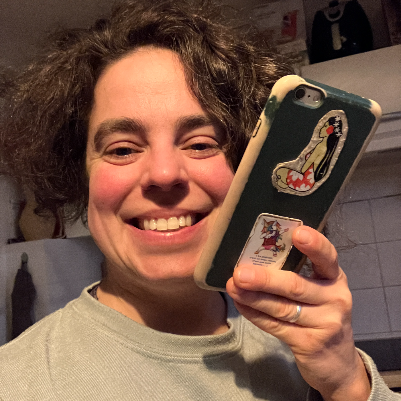 moi & mon nouveau tél  ^^