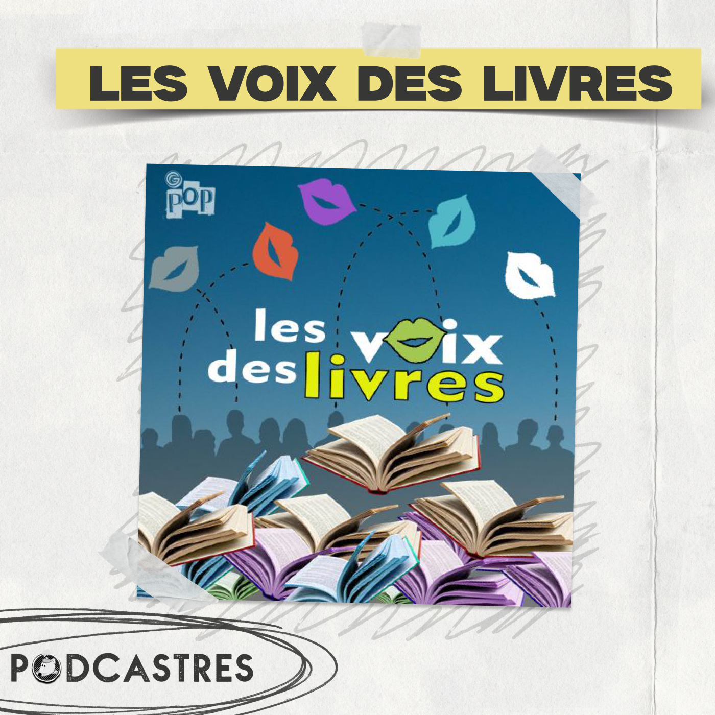 Les Voix des Livres - PodCastres 2025