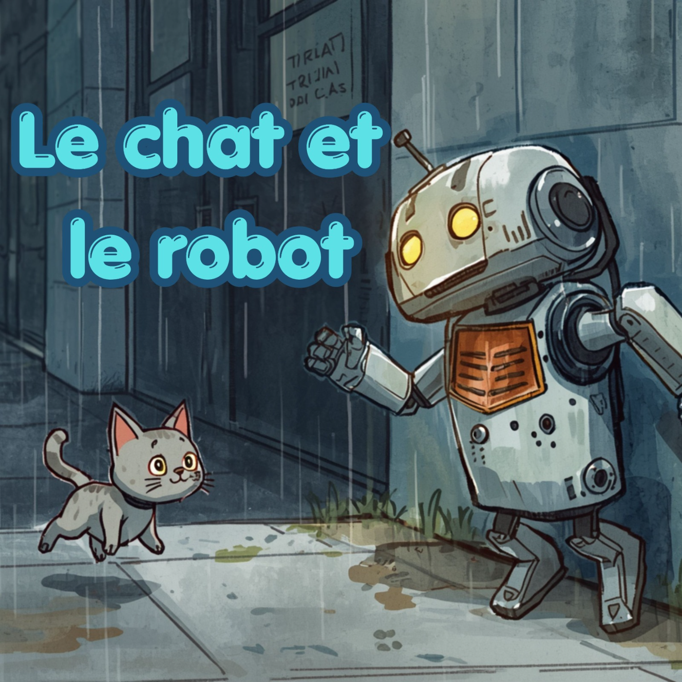Le chat et le robot
