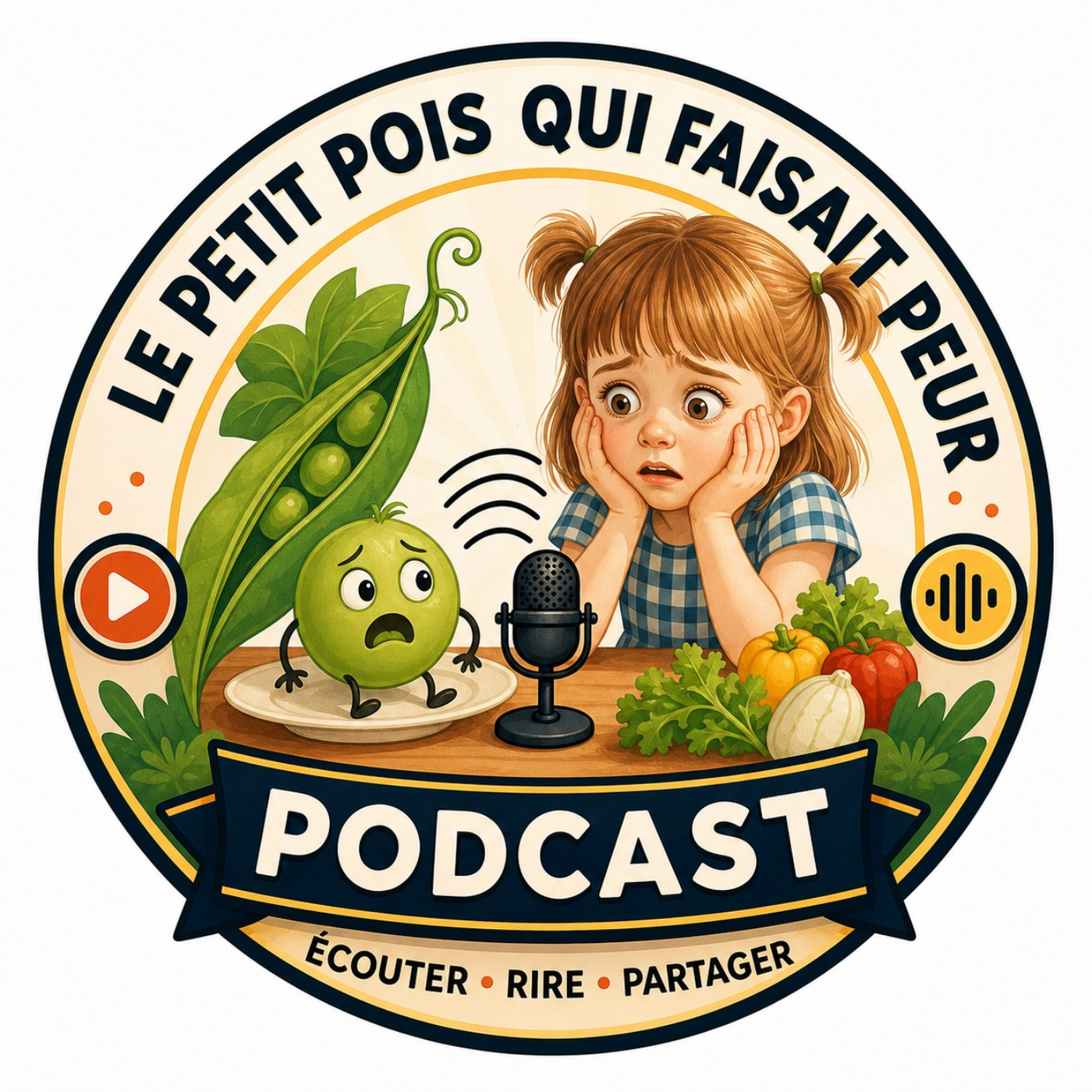 Le petit pois qui faisait peur