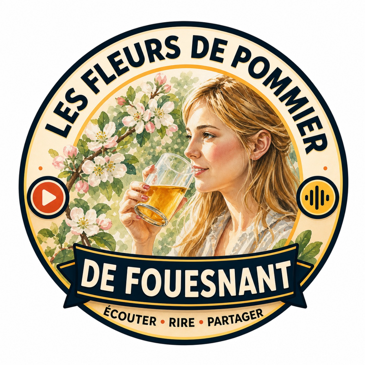 Les fleurs de pommiers de Fouesnant